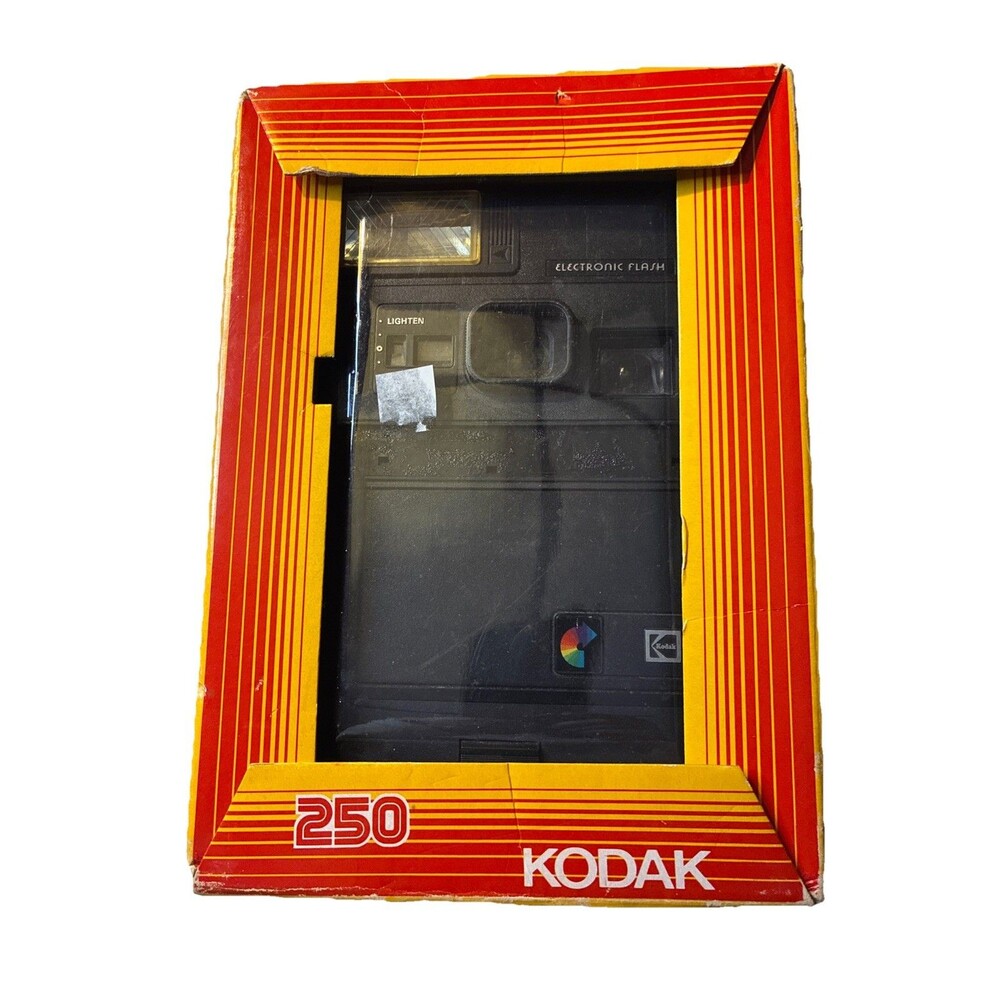 Kodak Colorburst 250 Vintage Instant Film Camera Not Tested In Original Box